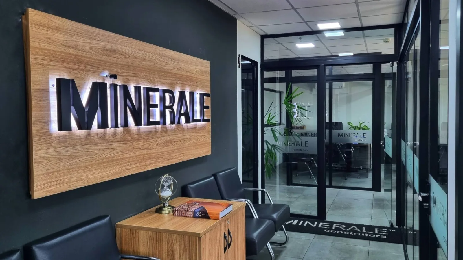 Recepção da Construtora Minerale